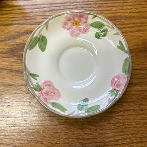 Franciscan Desert Rose 
tea cup saucer, maiden StaffordShire, England